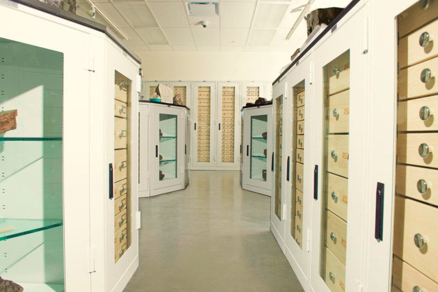 Spacesaver Cabinets for Museum Storage