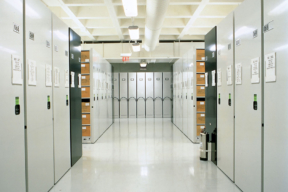 Spacesaver Shelving at National Archives II