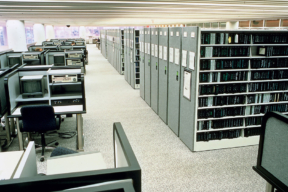 Spacesaver Shelving at National Archives II