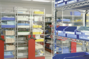 Spacesaver wire shelving