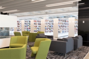 Spacesaver Library Shelving and Lobby