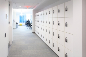 Day Use Lockers in Architecture Firm