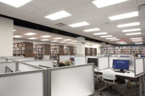 Spacesaver Library Shelving and Workstations