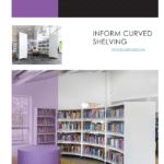 BCI inform curved shelving