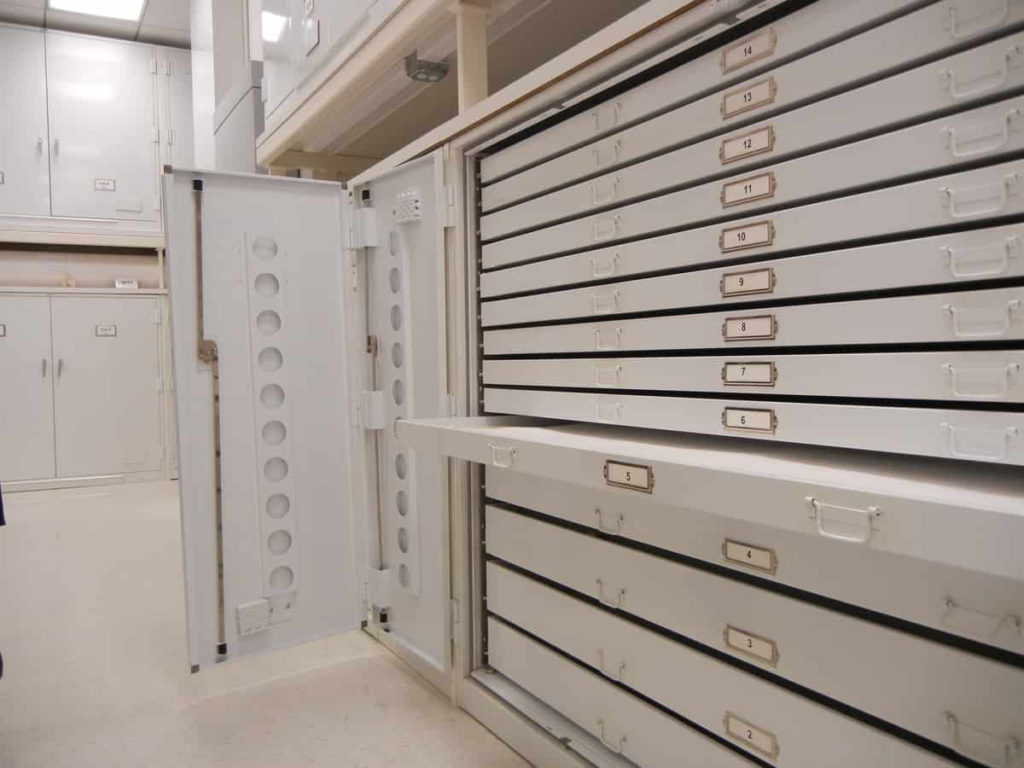 Museum Flat File Storage